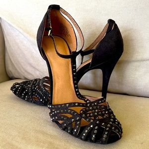 Vintage Nine West Avalineoli T Strap Pump